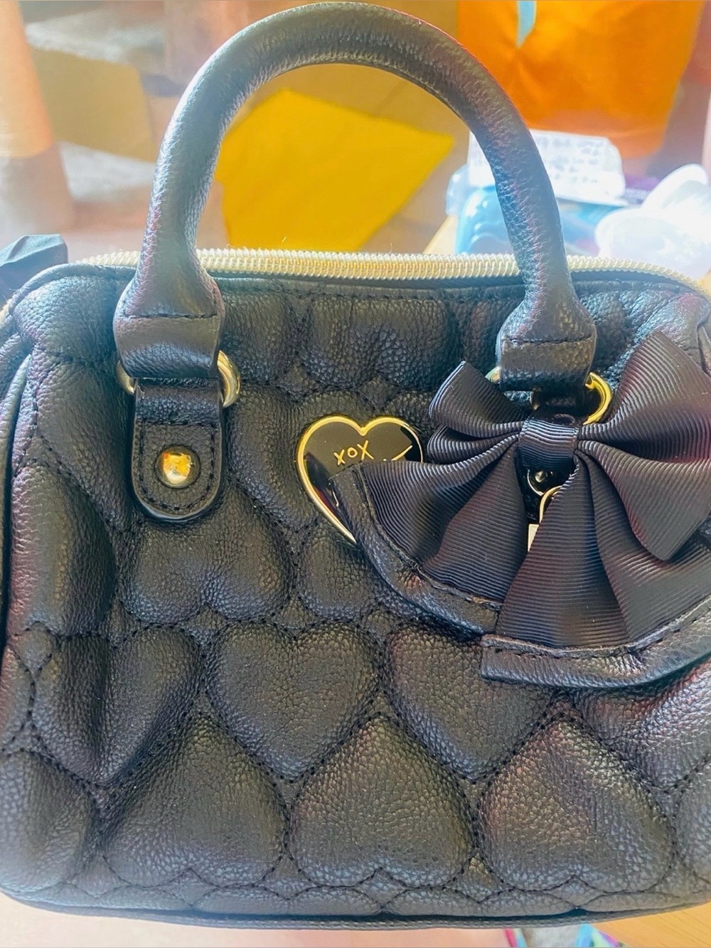 Small Black Betsy Johnson Purse